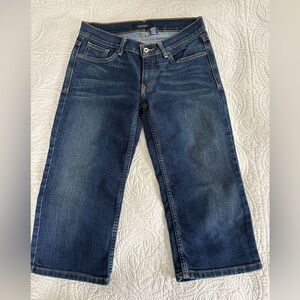 Sonoma Women’s Dark Blue Denim Capris